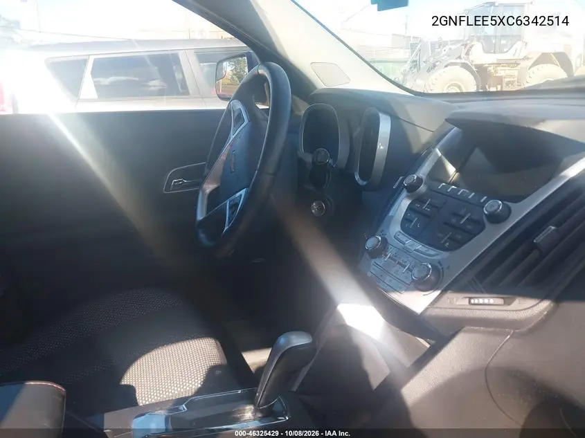 2012 CHEVROLET EQUINOX VIN 2GNFLEE5XC6342514 — фото 5