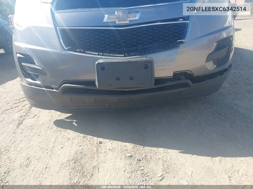 2012 CHEVROLET EQUINOX VIN 2GNFLEE5XC6342514 — фото 6