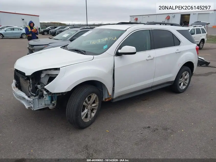 2012 CHEVROLET EQUINOX VIN 2GNALPEK2C6145297 — фото 2