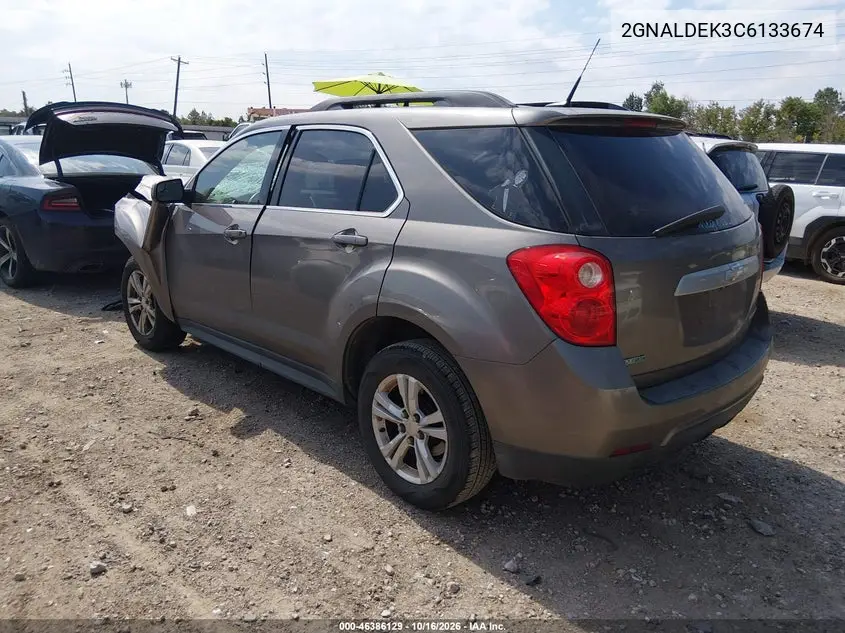 2012 CHEVROLET EQUINOX VIN 2GNALDEK3C6133674 — фото 3
