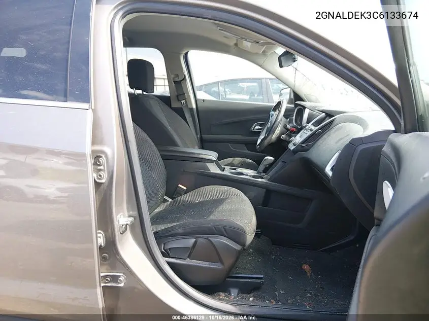 2012 CHEVROLET EQUINOX VIN 2GNALDEK3C6133674 — фото 5