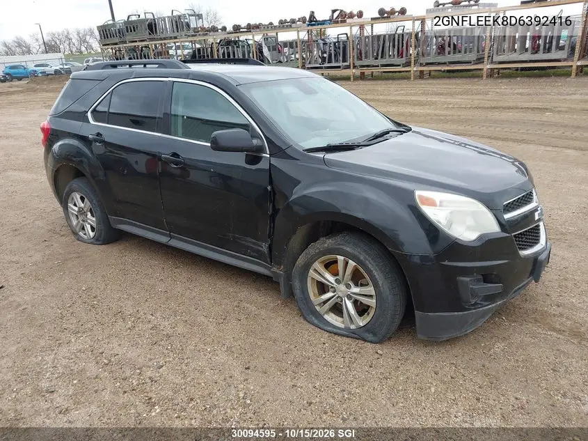 CHEVROLET EQUINOX 2013, VIN 2GNFLEEK8D6392416