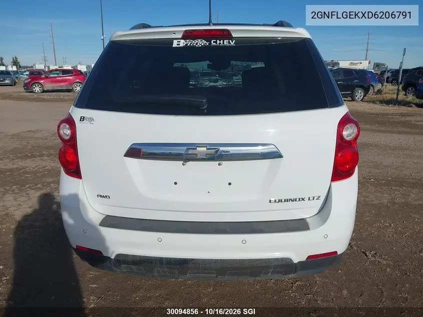 2013 CHEVROLET EQUINOX VIN 2GNFLGEKXD6206791 — фото 16