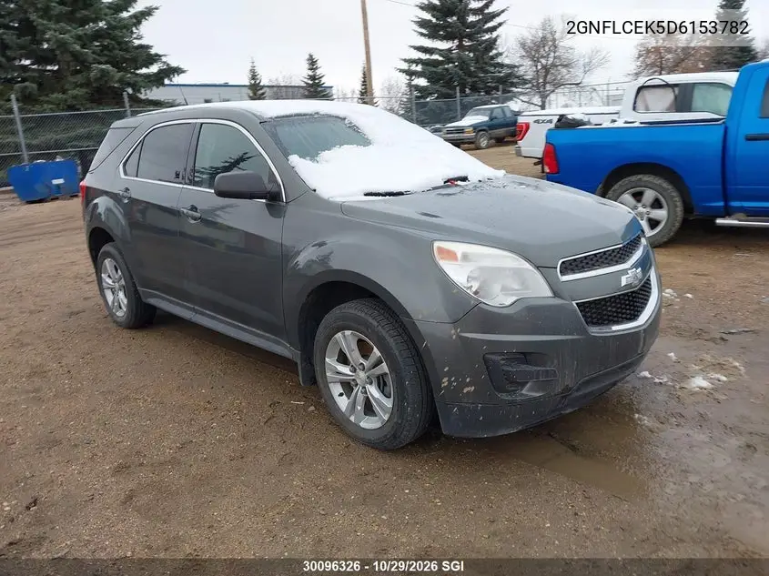 CHEVROLET EQUINOX 2013, VIN 2GNFLCEK5D6153782