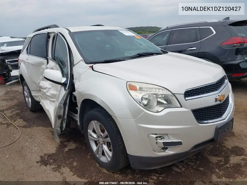 CHEVROLET EQUINOX 2013, VIN 1GNALDEK1DZ120427