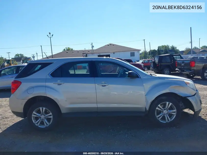 2013 CHEVROLET EQUINOX VIN 2GNALBEK8D6324156 — фото 14