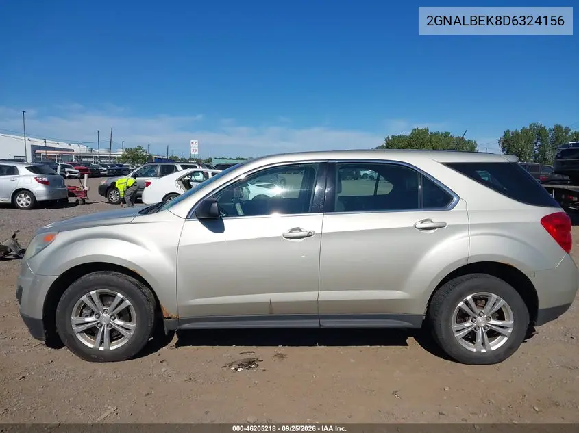 2013 CHEVROLET EQUINOX VIN 2GNALBEK8D6324156 — фото 15