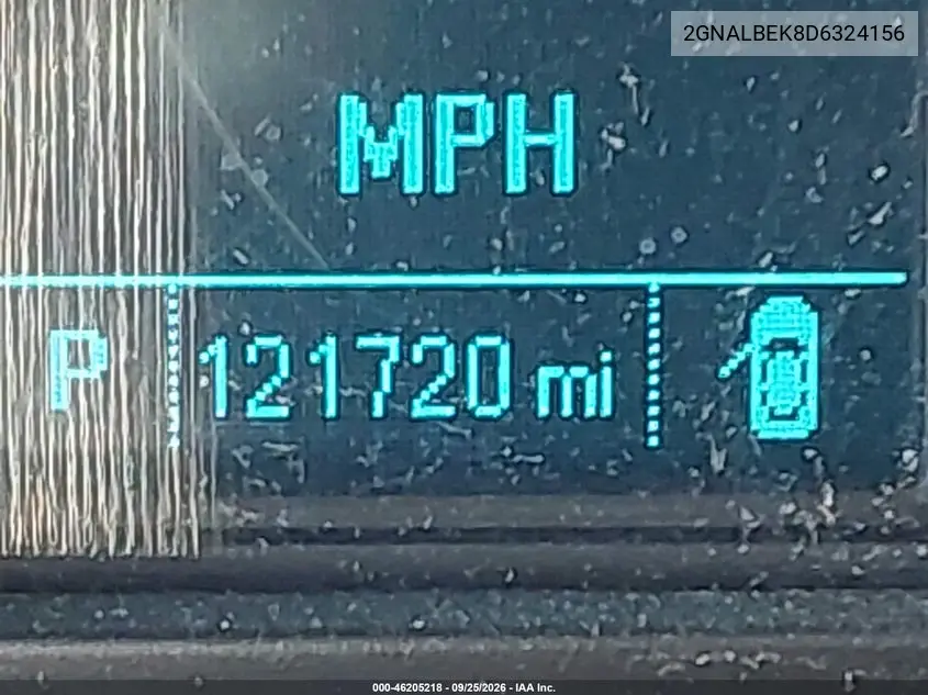 2013 CHEVROLET EQUINOX VIN 2GNALBEK8D6324156 — фото 16