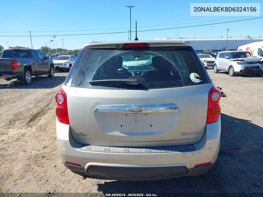 2013 CHEVROLET EQUINOX VIN 2GNALBEK8D6324156 — фото 17