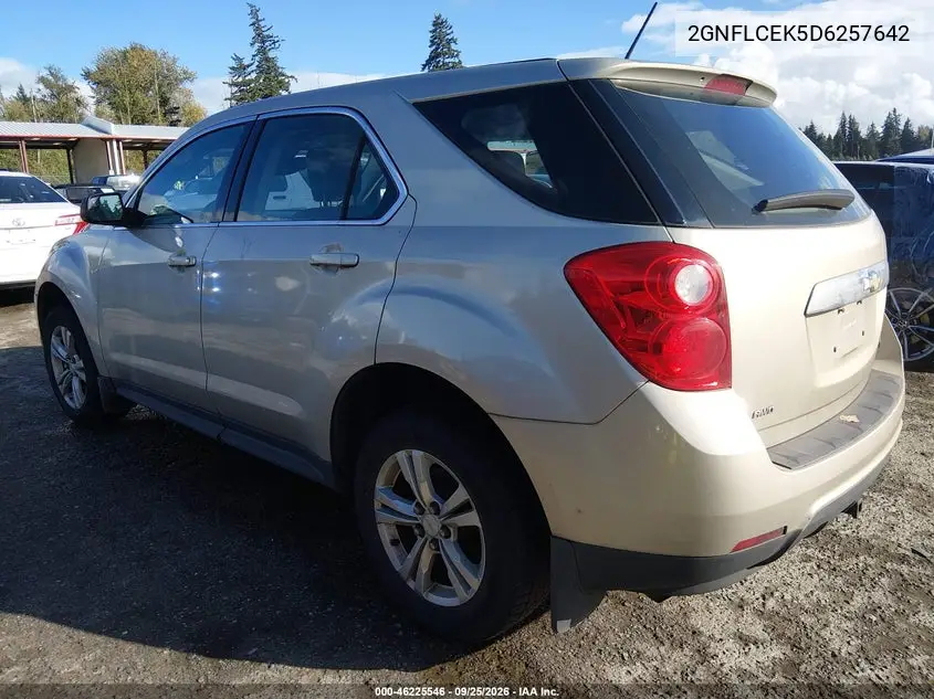 2013 CHEVROLET EQUINOX VIN 2GNFLCEK5D6257642 — фото 3