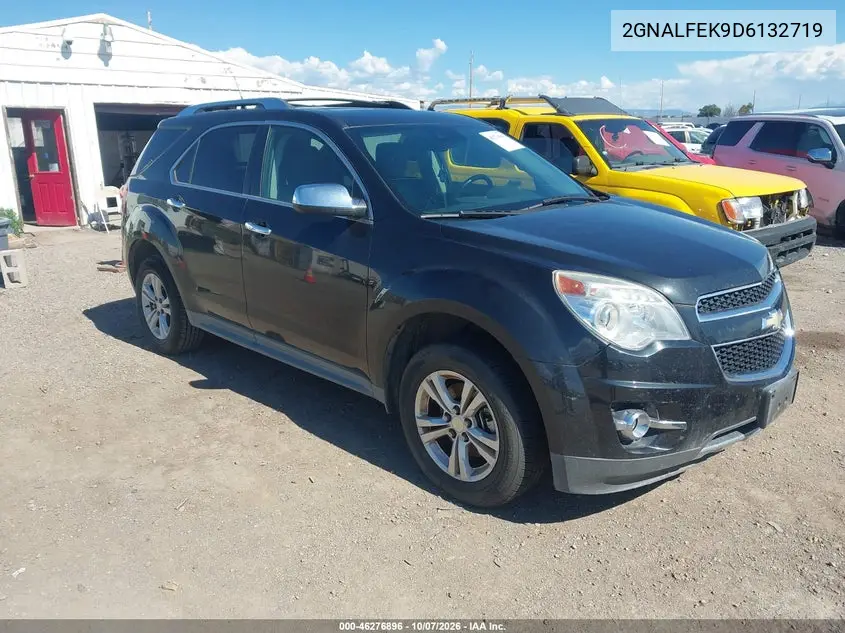 CHEVROLET EQUINOX 2013, VIN 2GNALFEK9D6132719