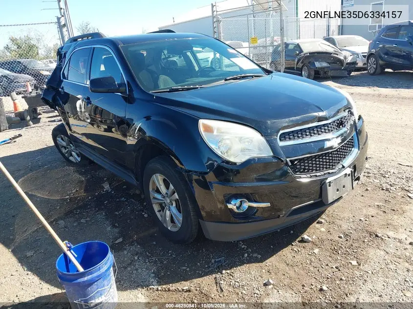 CHEVROLET EQUINOX 2013, VIN 2GNFLNE35D6334157