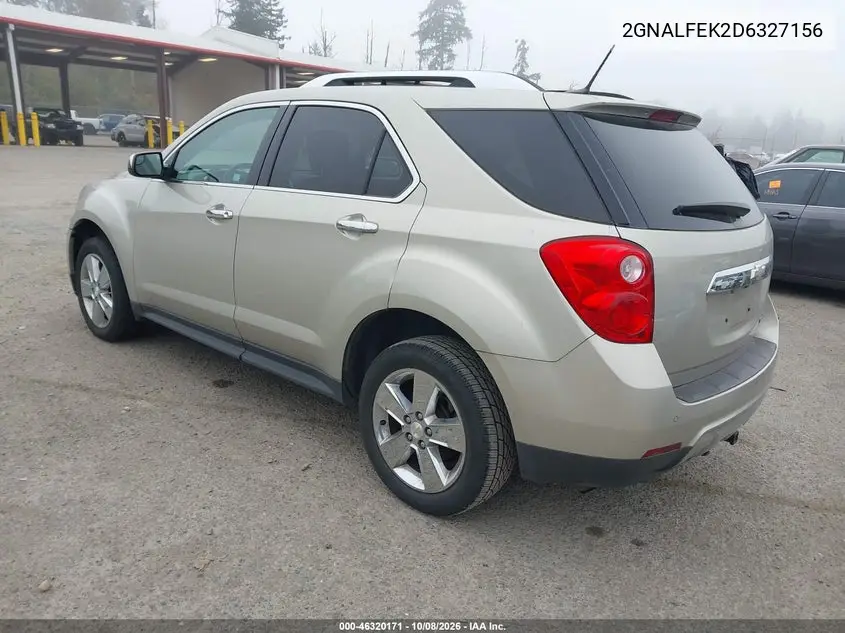 2013 CHEVROLET EQUINOX VIN 2GNALFEK2D6327156 — фото 3