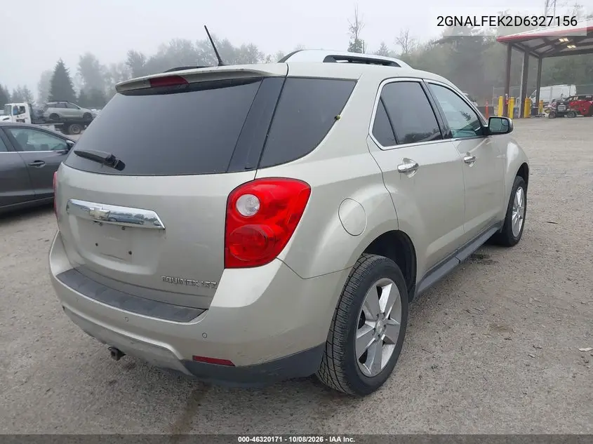 2013 CHEVROLET EQUINOX VIN 2GNALFEK2D6327156 — фото 4