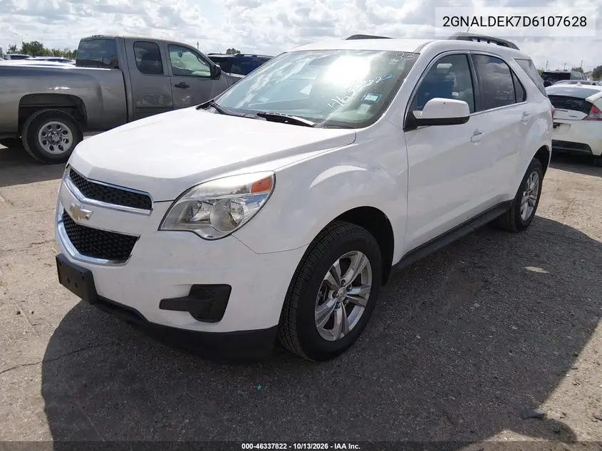 2013 CHEVROLET EQUINOX VIN 2GNAAAAL7D6107628 — фото 2