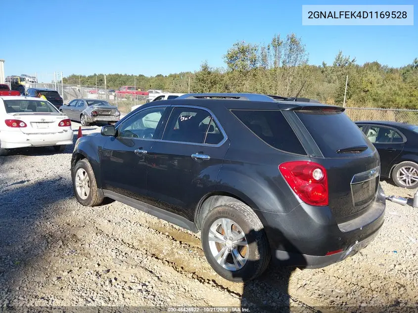 2013 CHEVROLET EQUINOX VIN 2GNALFEK4D1169528 — фото 3