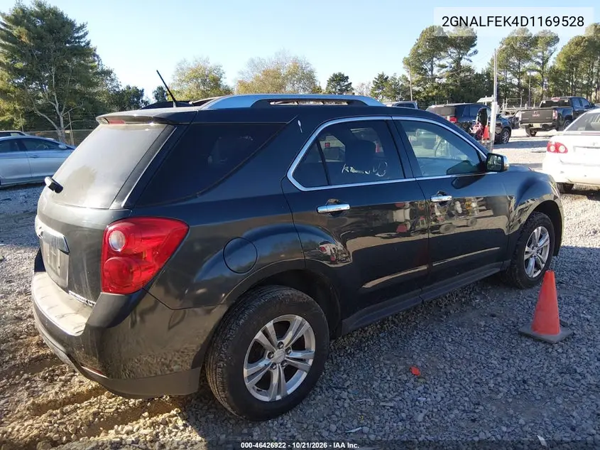 2013 CHEVROLET EQUINOX VIN 2GNALFEK4D1169528 — фото 4