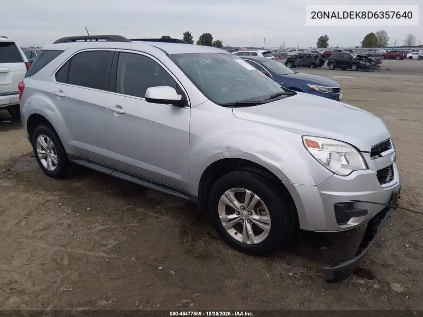 CHEVROLET EQUINOX 2013, VIN 2GNALDEK8D6357640