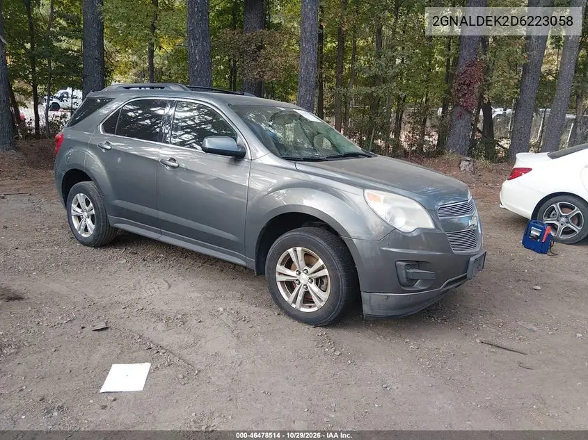 CHEVROLET EQUINOX 2013, VIN 2GNALDEK2D6223058