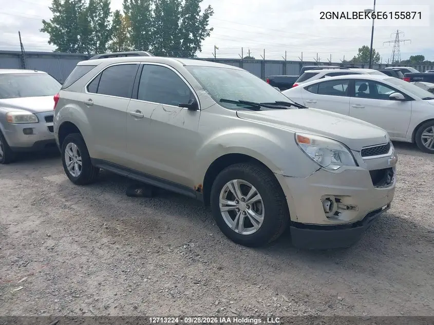 CHEVROLET EQUINOX 2014, VIN 2GNALBEK6E6155871