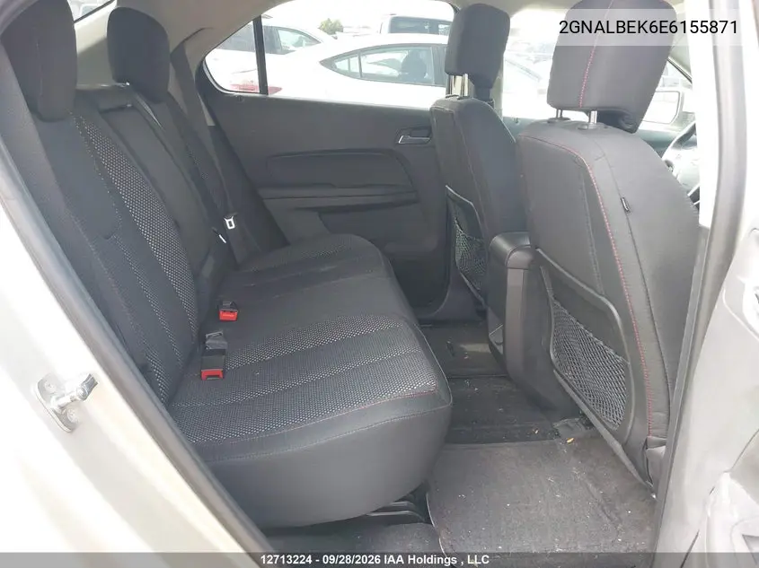 2014 CHEVROLET EQUINOX VIN 2GNALBEK6E6155871 — фото 8
