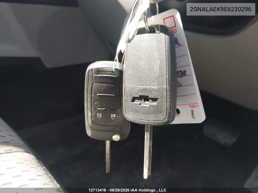 2014 CHEVROLET EQUINOX VIN 2GNALAEK9E6230296 — фото 11