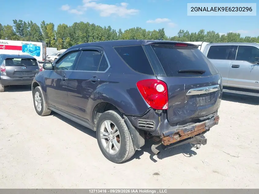 2014 CHEVROLET EQUINOX VIN 2GNALAEK9E6230296 — фото 3