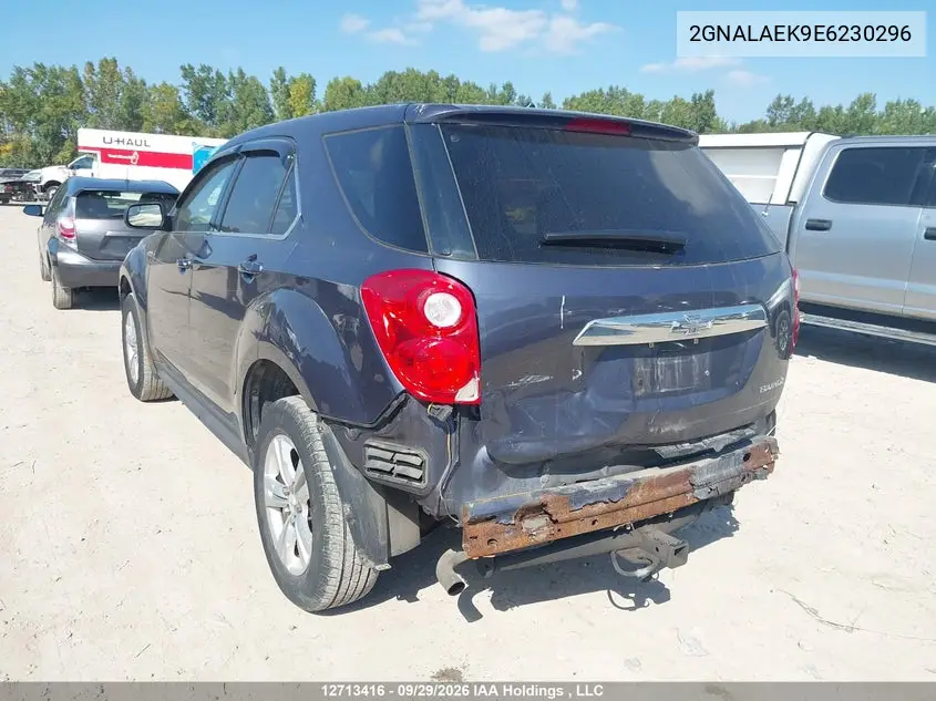 2014 CHEVROLET EQUINOX VIN 2GNALAEK9E6230296 — фото 6