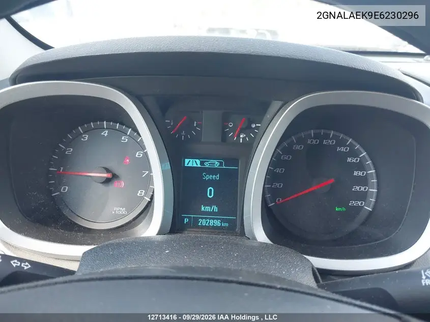 2014 CHEVROLET EQUINOX VIN 2GNALAEK9E6230296 — фото 7
