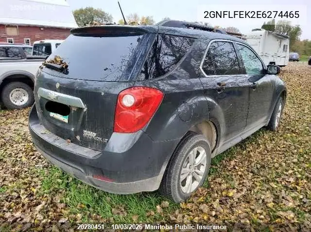 2014 CHEVROLET EQUINOX VIN 2GNFLFEK2E6274465 — фото 4