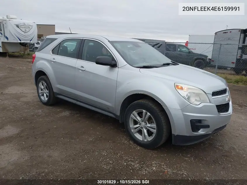 CHEVROLET EQUINOX 2014, VIN 2GNFLEEK4E6159991