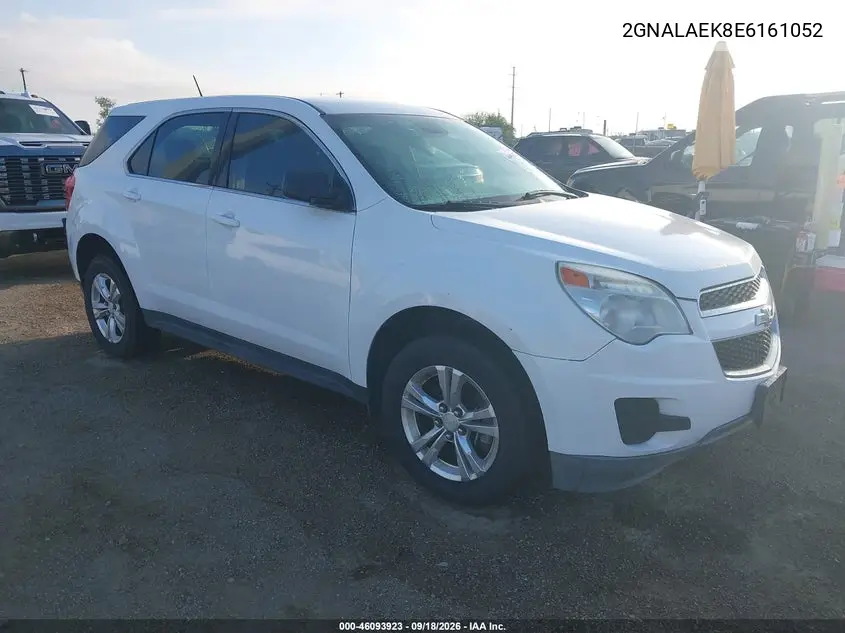 CHEVROLET EQUINOX 2014, VIN 2GNALAEK8E6161052