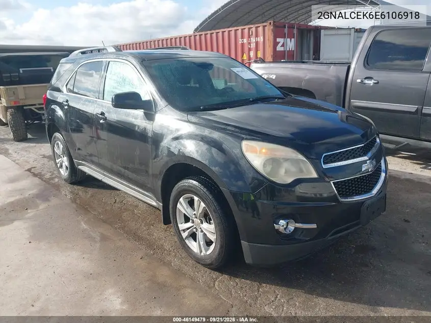 CHEVROLET EQUINOX 2014, VIN 2GNALCEK6E6106918