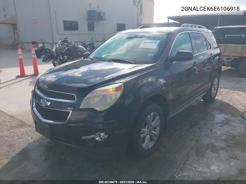 2014 CHEVROLET EQUINOX VIN 2GNALCEK6E6106918 — фото 2