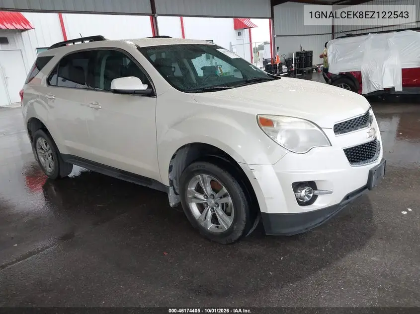 CHEVROLET EQUINOX 2014, VIN 1GNALCEK8EZ122543