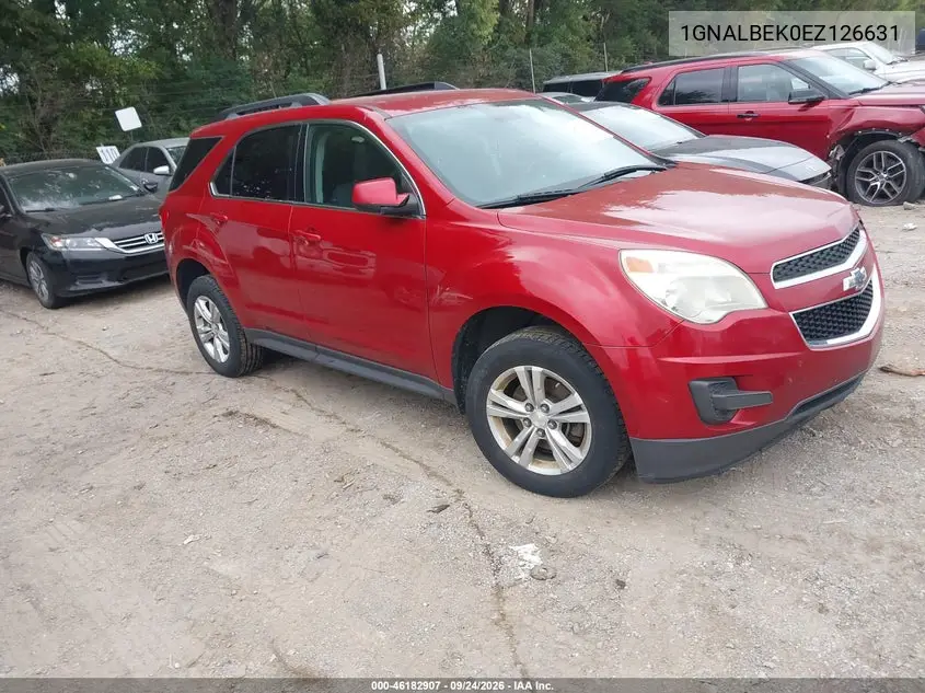 CHEVROLET EQUINOX 2014, VIN 1GNALBEK0EZ126631