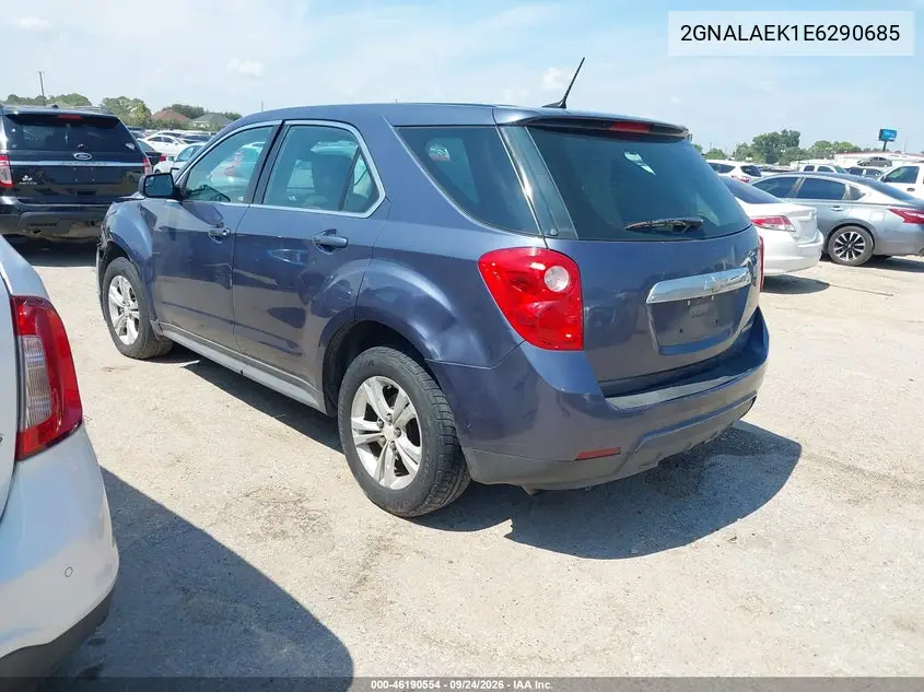 2014 CHEVROLET EQUINOX VIN 2GNALAEK1E6290685 — фото 3