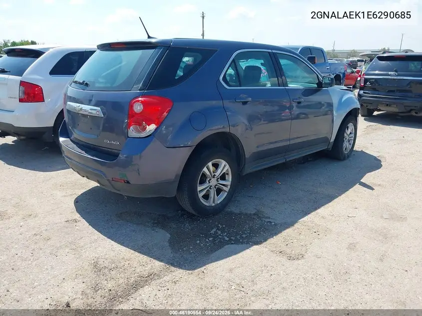 2014 CHEVROLET EQUINOX VIN 2GNALAEK1E6290685 — фото 4