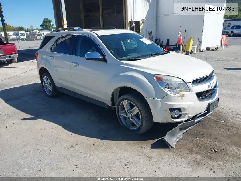 CHEVROLET EQUINOX 2014, VIN 1GNFLHEK0EZ107733