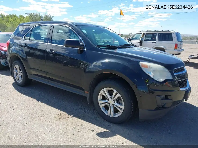 CHEVROLET EQUINOX 2014, VIN 2GNALAEK5E6234426
