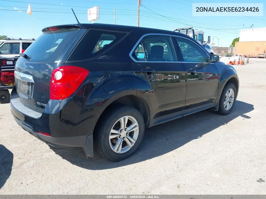 2014 CHEVROLET EQUINOX VIN 2GNALAEK5E6234426 — фото 4