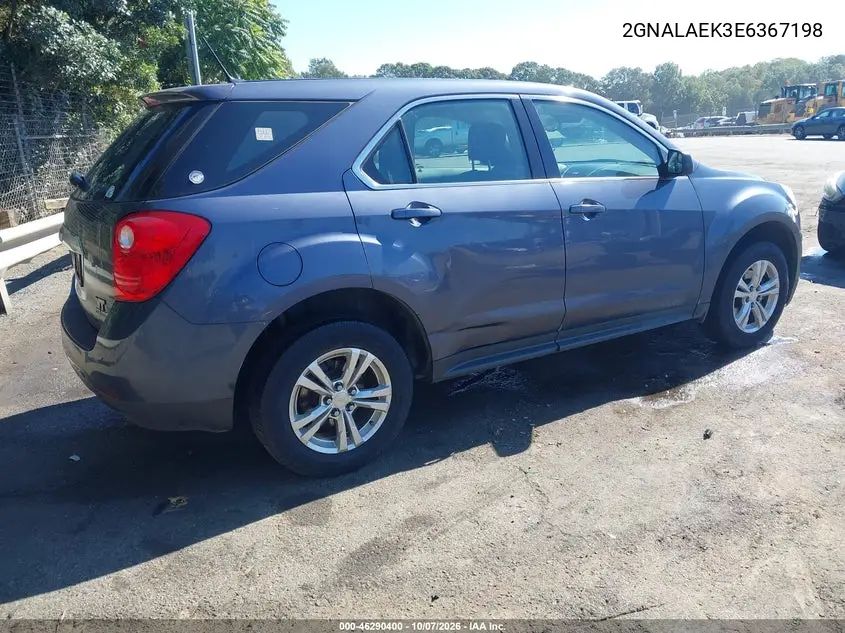 2014 CHEVROLET EQUINOX VIN 2GNALAEK3E6367198 — фото 4