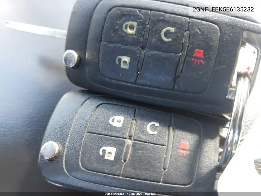 2014 CHEVROLET EQUINOX VIN 2GNFLEEK5E6135232 — фото 11