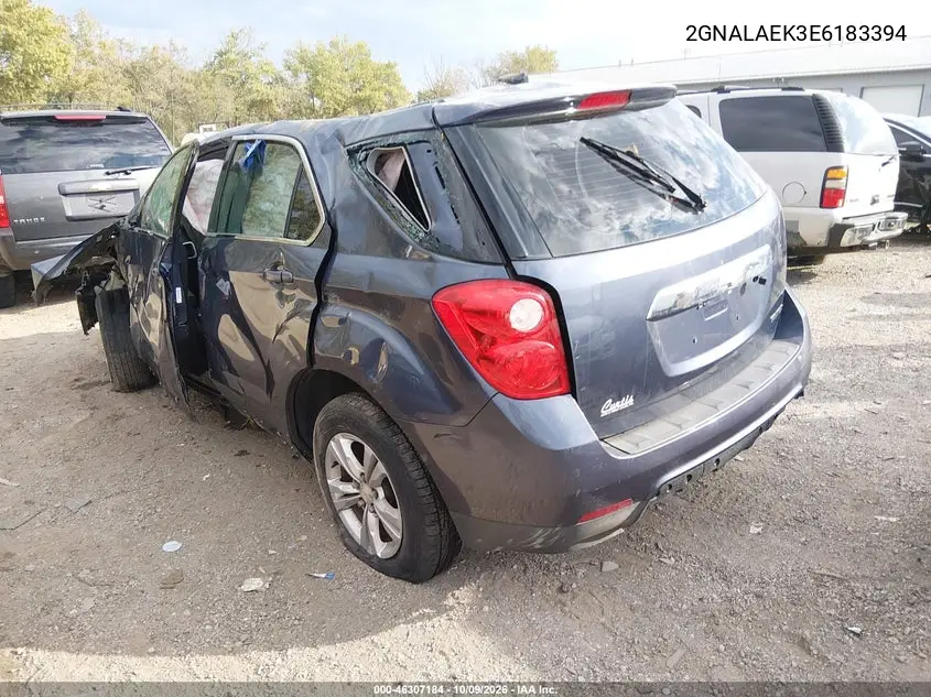 2014 CHEVROLET EQUINOX VIN 2GNALAEK3E6183394 — фото 3