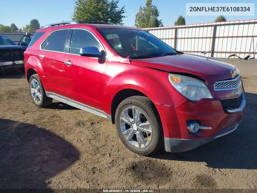 CHEVROLET EQUINOX 2014, VIN 2GNFLHE37E6108334