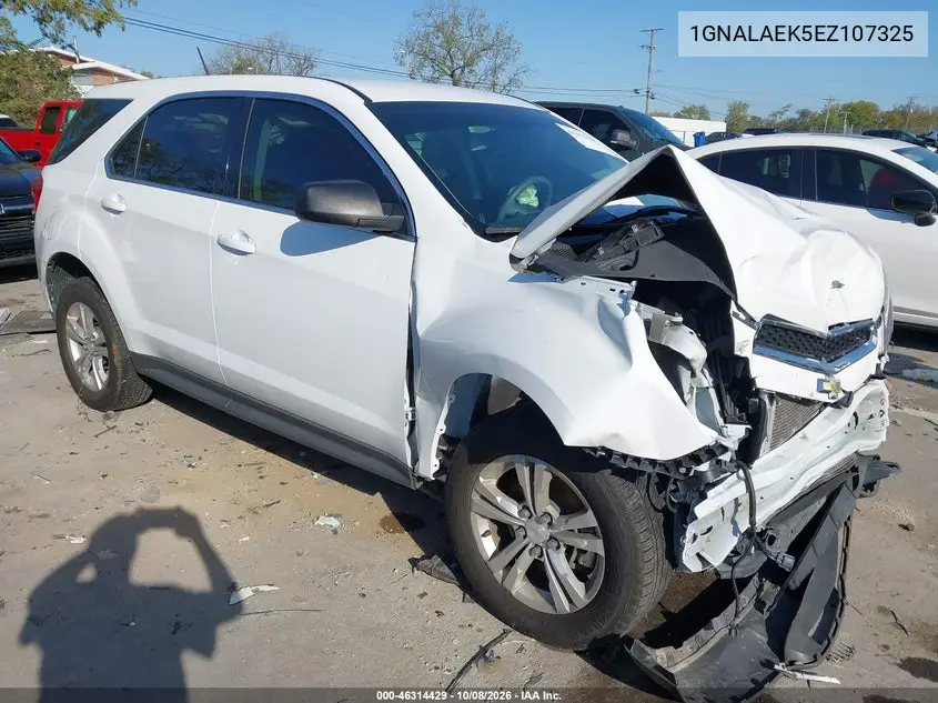CHEVROLET EQUINOX 2014, VIN 1GNALAEK5EZ107325