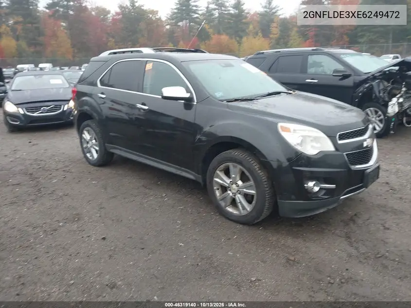 CHEVROLET EQUINOX 2014, VIN 2GNFLDE3XE6249472