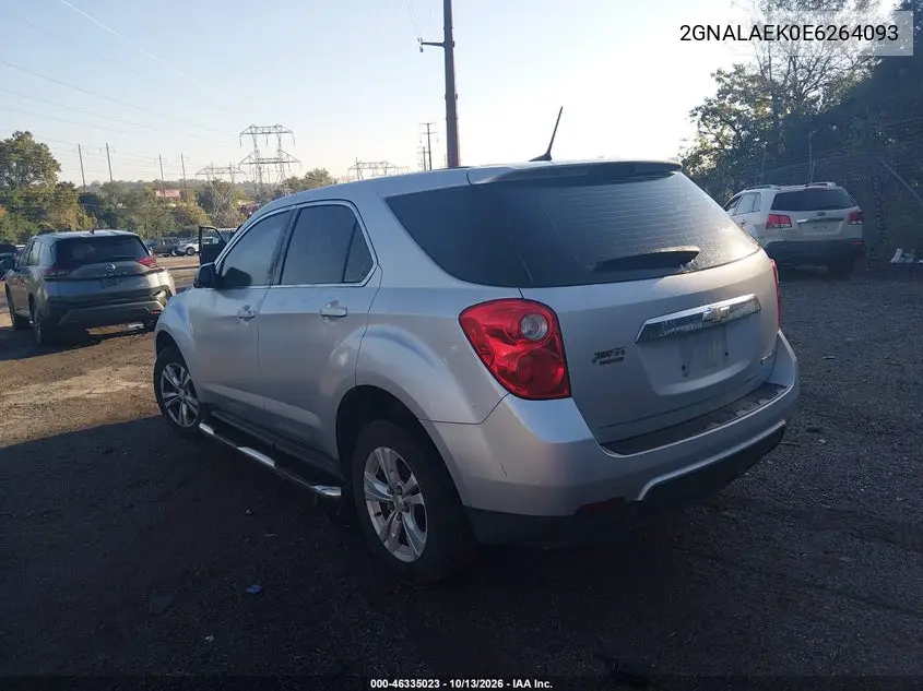 2014 CHEVROLET EQUINOX VIN 2GNALAEK0E6264093 — фото 3