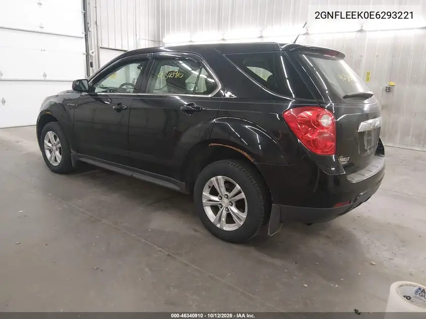 2014 CHEVROLET EQUINOX VIN 2GNFLEEK0E6293221 — фото 3