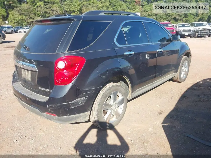 2014 CHEVROLET EQUINOX VIN 2GNALCEKXE626A437 — фото 4